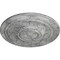 Ekena Millwork Traditional Ceiling Medallion (Canopies up to 8 1/4"), 31 1/2"OD x 2 1/2"P, Ultra Pure White Crackle CM31TRUWC - alternate 4